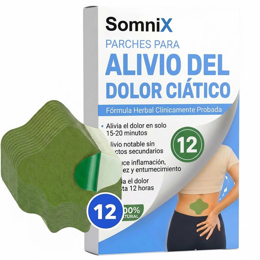 Parches para aliviar el dolor lumbar ciático