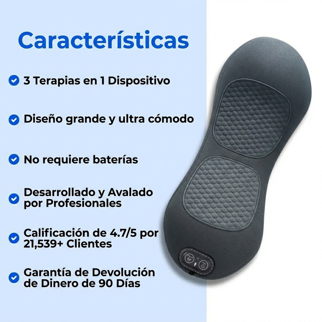 SomniX™ — Masajeador Triple Fusión