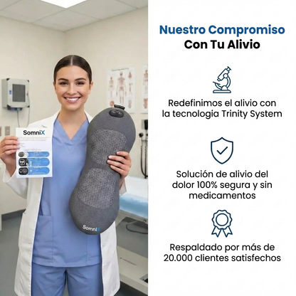 SomniX™ Pro — Masajeador Terapéutico Triple Fusión